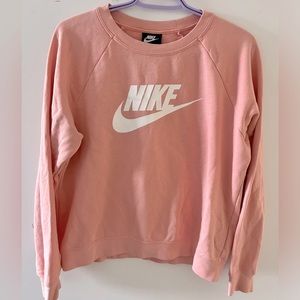 Pink Nike Crewneck